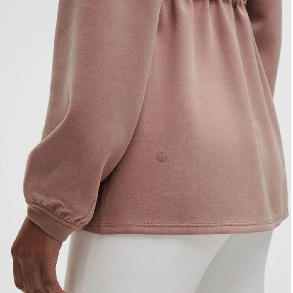 Lululemon Softstreme Cinch-Waist Full-Zip Jacket Twilight Rose (NWT) - Picture 5 of 13